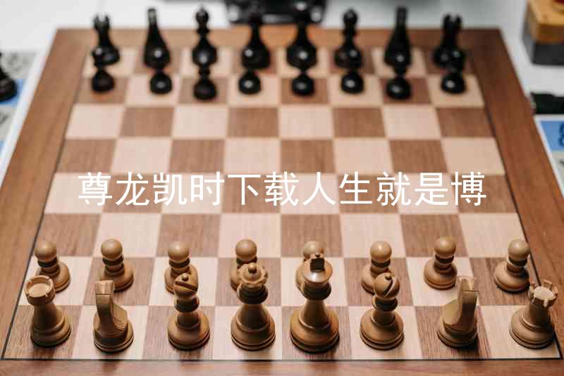 尊龙凯时下载人生就是博
