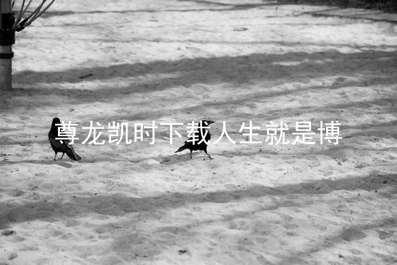 尊龙凯时下载人生就是博
